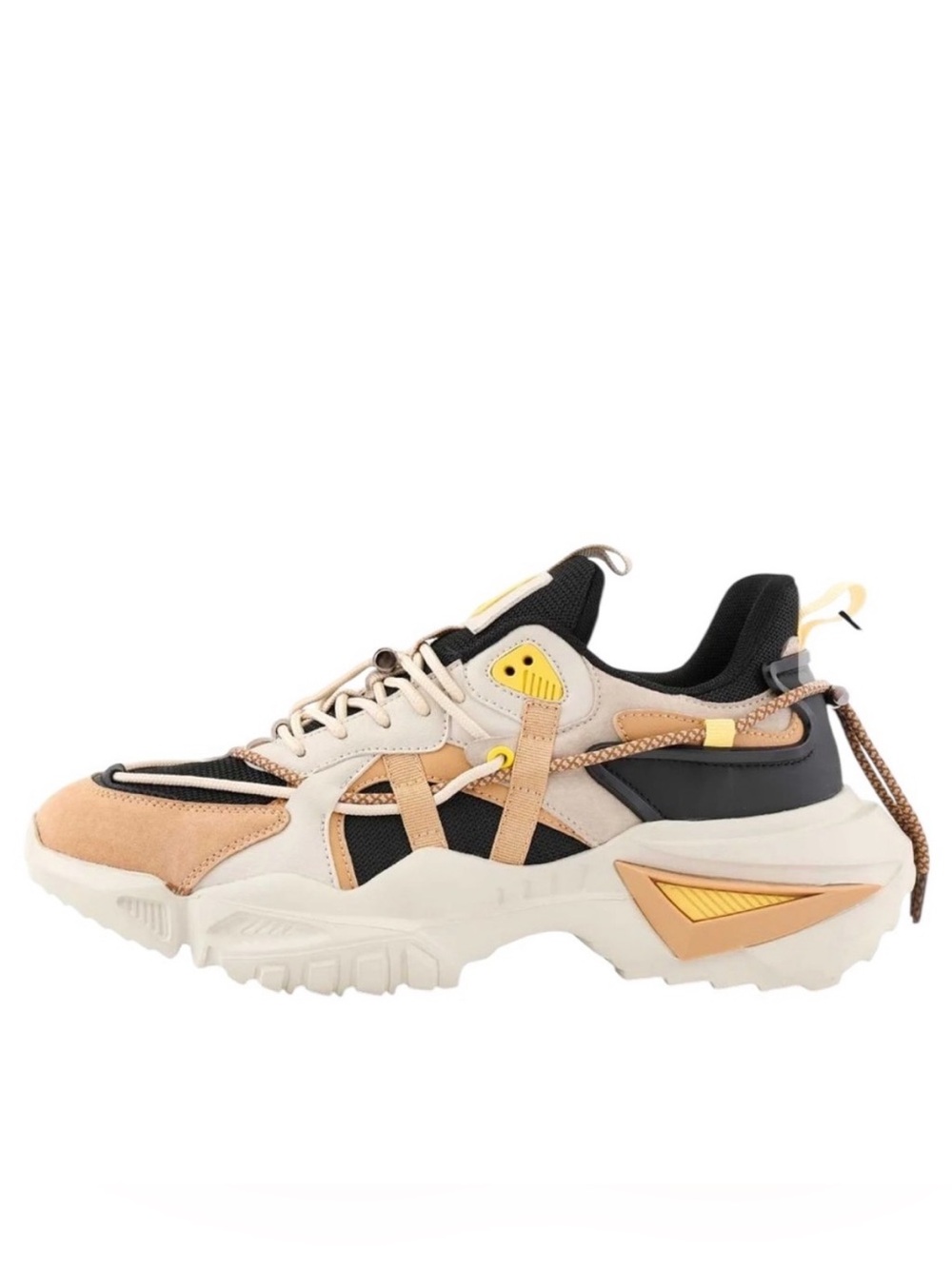 Mazino OASIS Beige and Bronze Sneakers Men’s Size 10 1/2